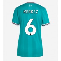 Stroje piłkarskie Liverpool Milos Kerkez #6 Koszulka Trzeciej dla damskie 2025-26 Krótki Rękaw
